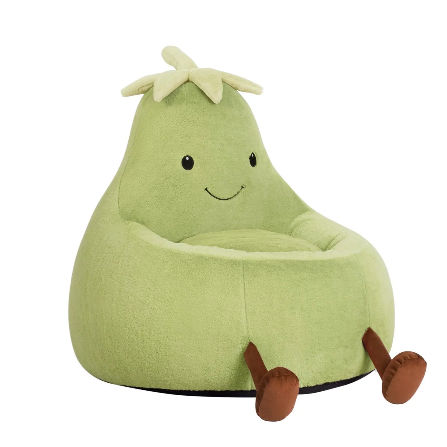 Memory Foam Bean Bag Chair for Kids, Soft Toddler Sofa with High Rebound Foam for Reading & Gaming